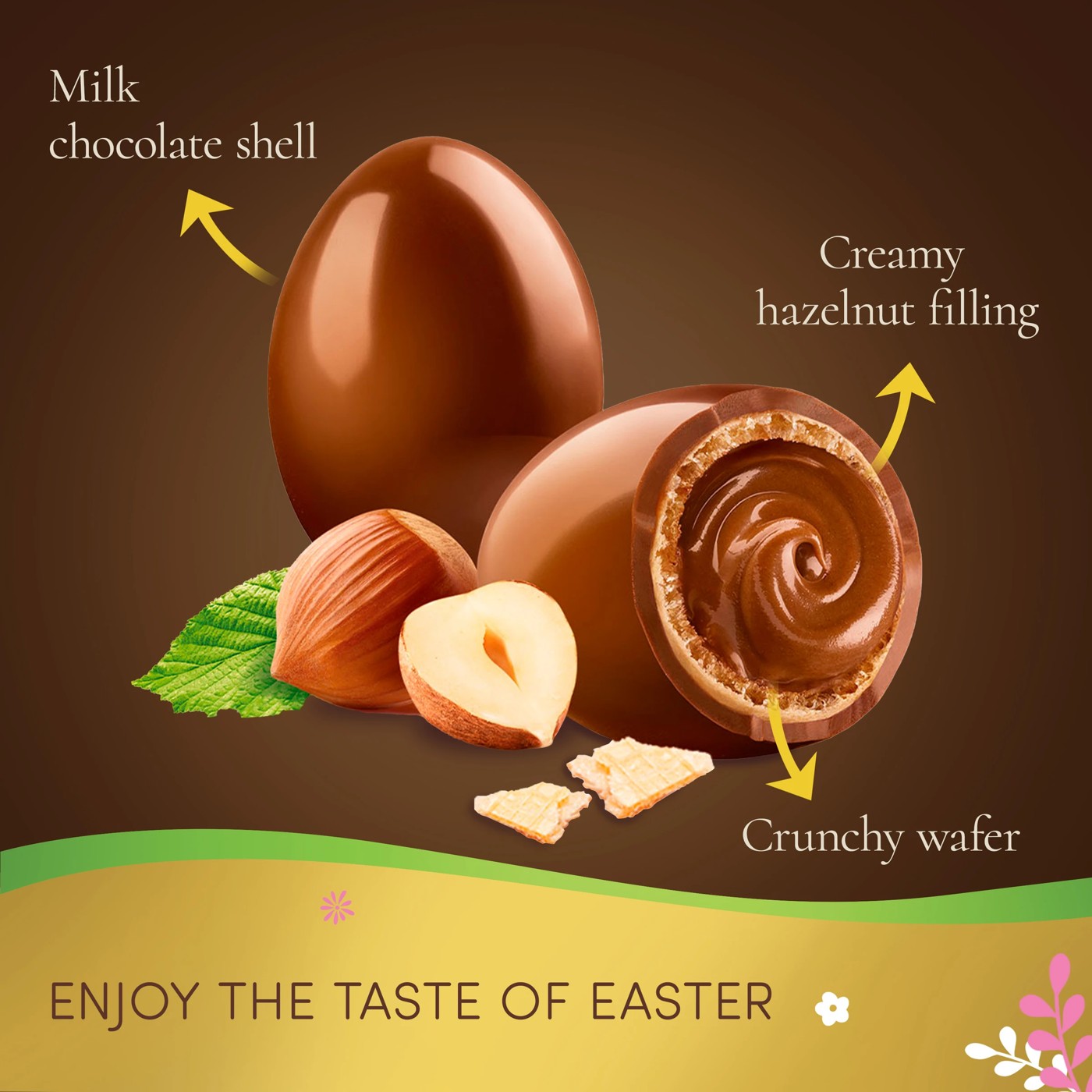 Ferrero Collection Milk Chocolate & Hazelnut Eggs 100g 4 of 6