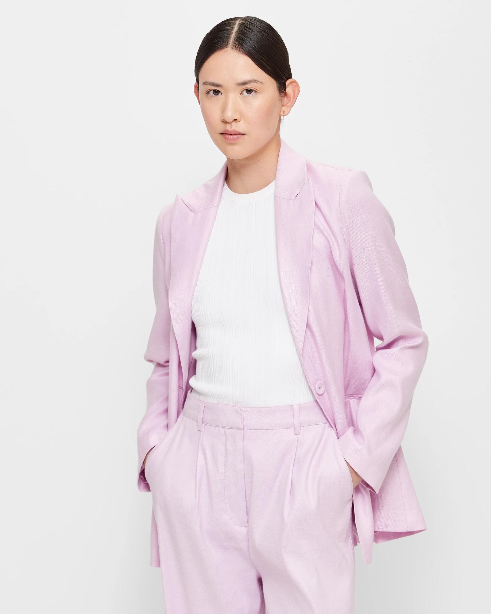 Pink store blazer target