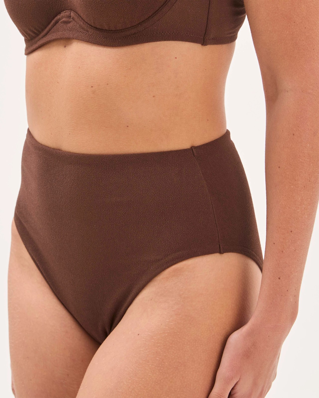 Resort Super High Towelling Swim Bikini Bottoms 5 of 5