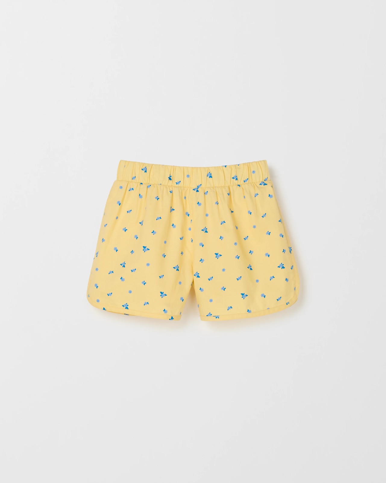 Dolphin Hem Woven Shorts - Yellow Base Ditsy 4 of 5