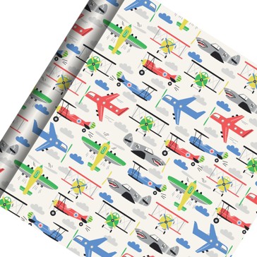 Creative Publishing by Hallmark Gift Wrap Roll - Aircrafts