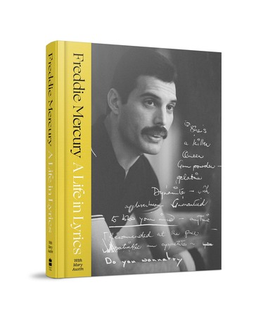 A Life In Lyrics by Freddie Mercury and Mary Austin - Book