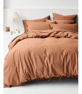 Laynie Linen/Cotton Quilt Cover Set