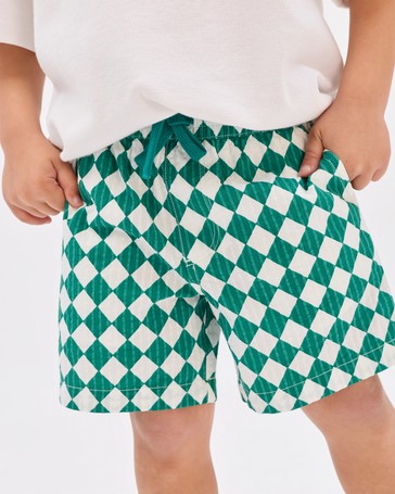 Australian Cotton Seersucker Volley Shorts