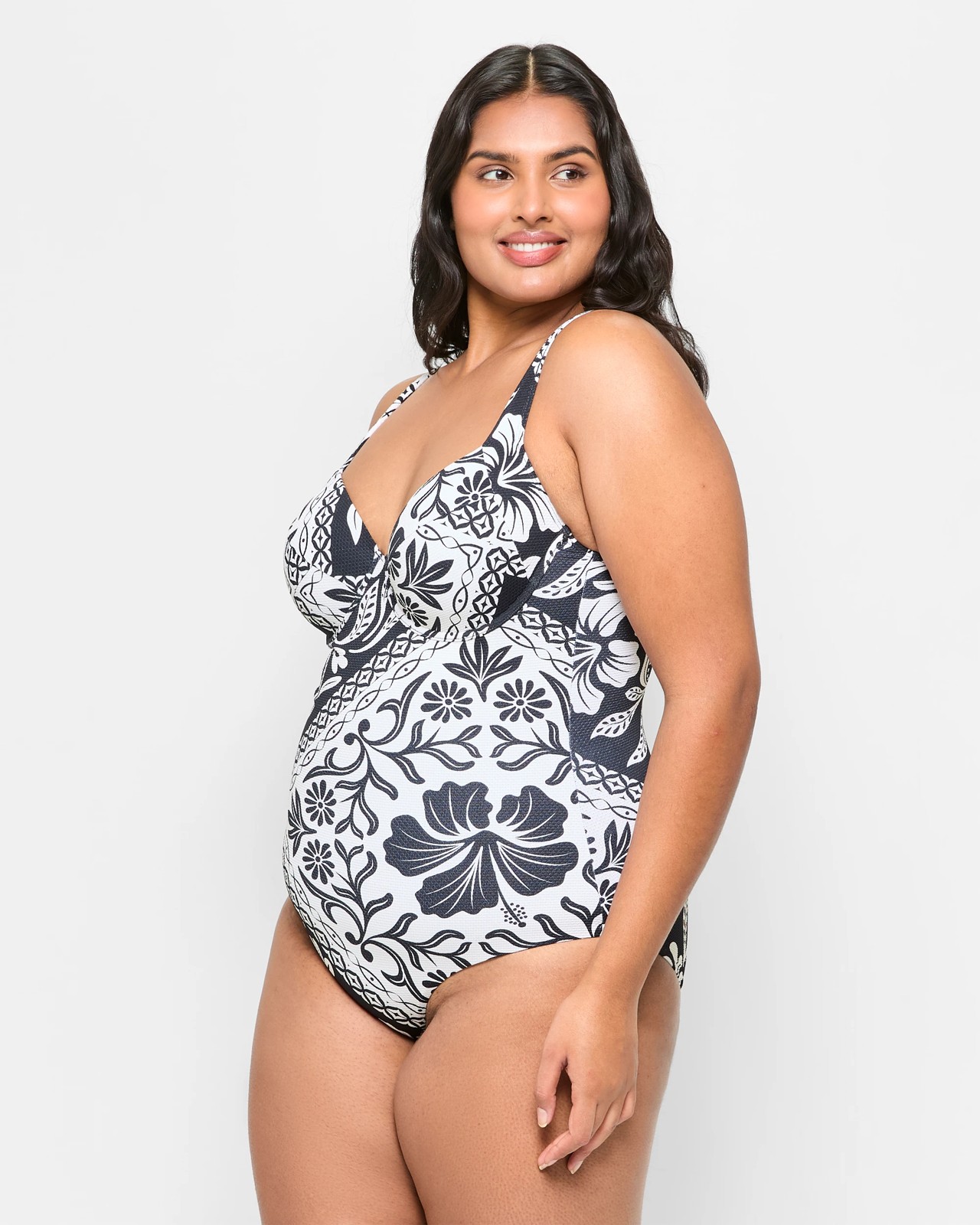 Underwire Balconette One Piece Bathers - Shape Your Body 2 of 5