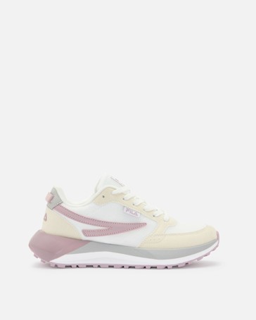 Fila Womens Zannoni Sneaker - White/Pink