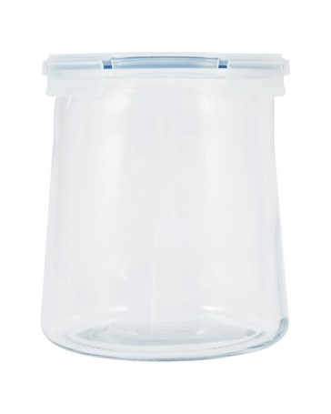 Anko 2.4L Glass Clip Jar