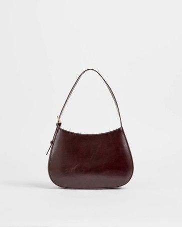 Buckle Detail Shoulder Bag