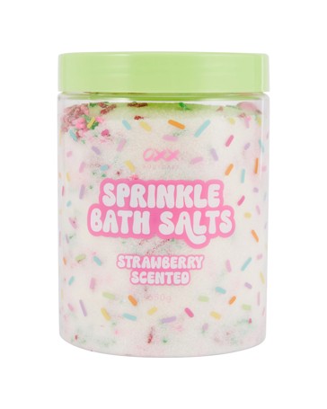 OXX Bodycare Sprinkle Bath Salts 650g - Strawberry Scented