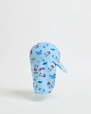 Licensed Bluey Check Print Swim Hat