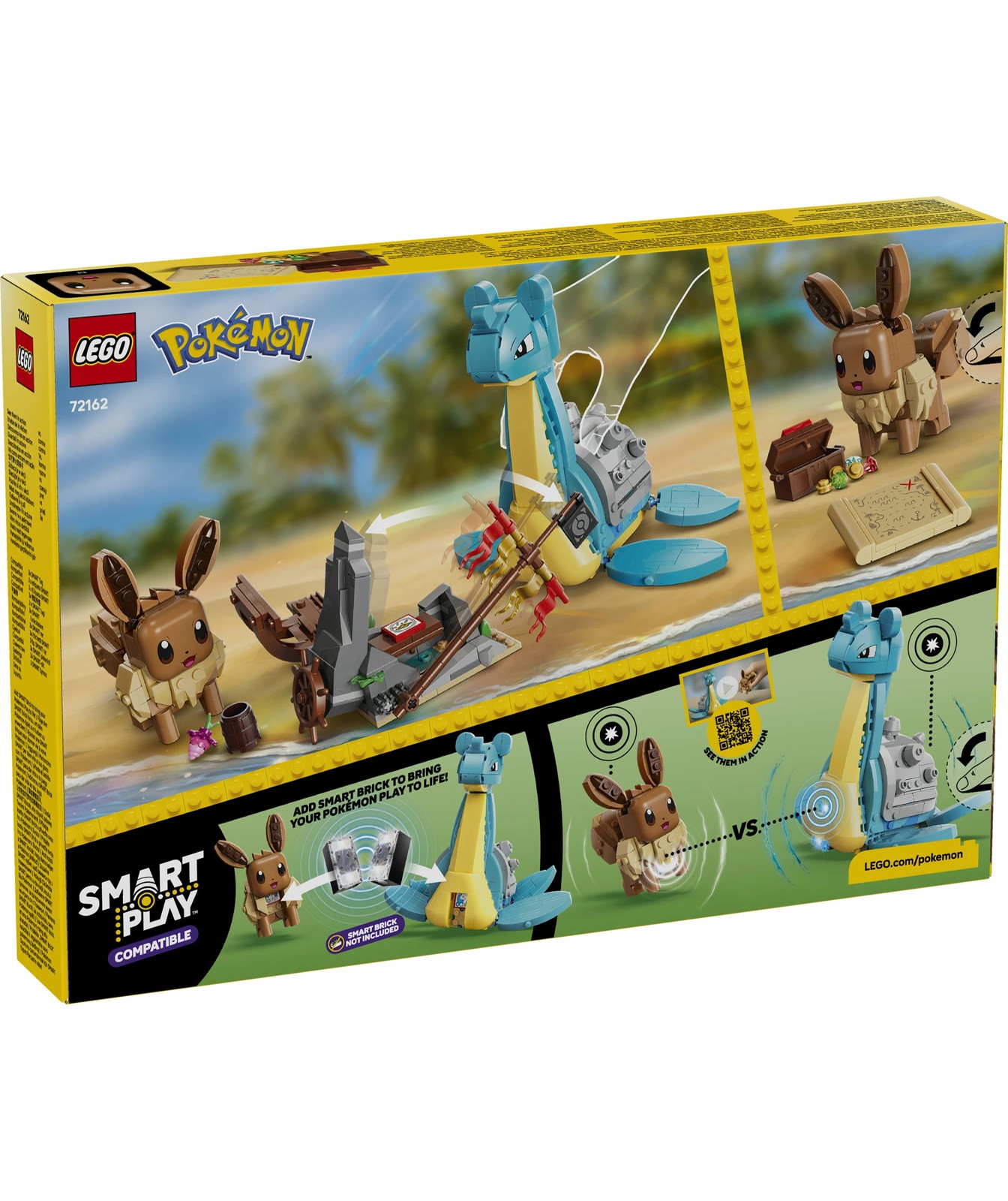 Pre-Order LEGO® Pokemon SMART Play: Eevee and Lapras's Treasure Hunt 72162 6 of 6