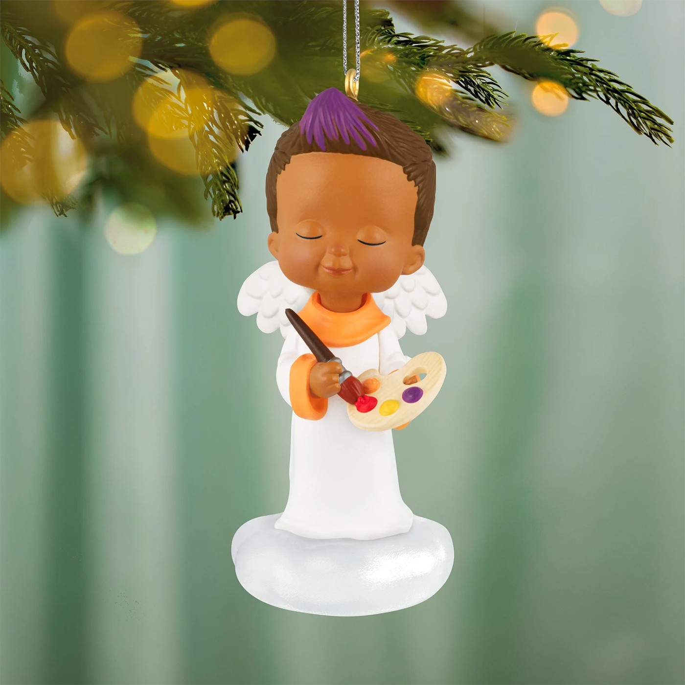 Hallmark Keepsake Lupine Mary's Angels Christmas Tree Ornament 2 of 5
