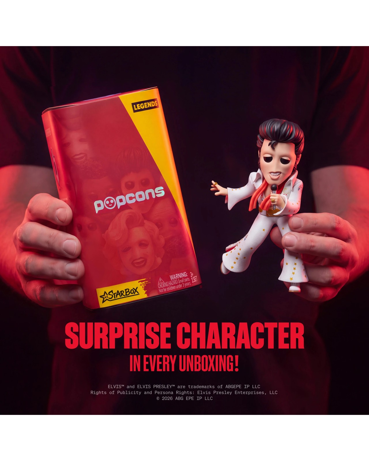 Starbox Popcons Legends by Starbox - Assorted 3 of 6
