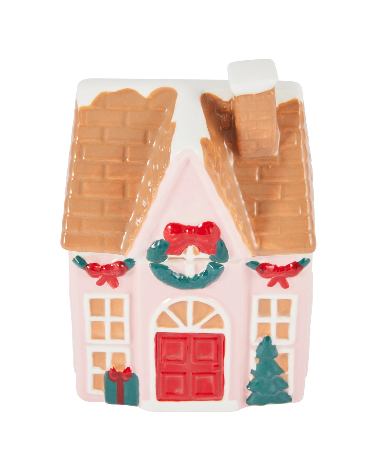 Anko Christmas Gingerbread House Ceramic Candle 2 of 6