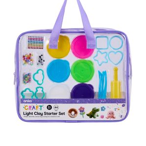 Anko 44 Piece Light Clay Starter Set