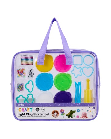 Anko 44 Piece Light Clay Starter Set