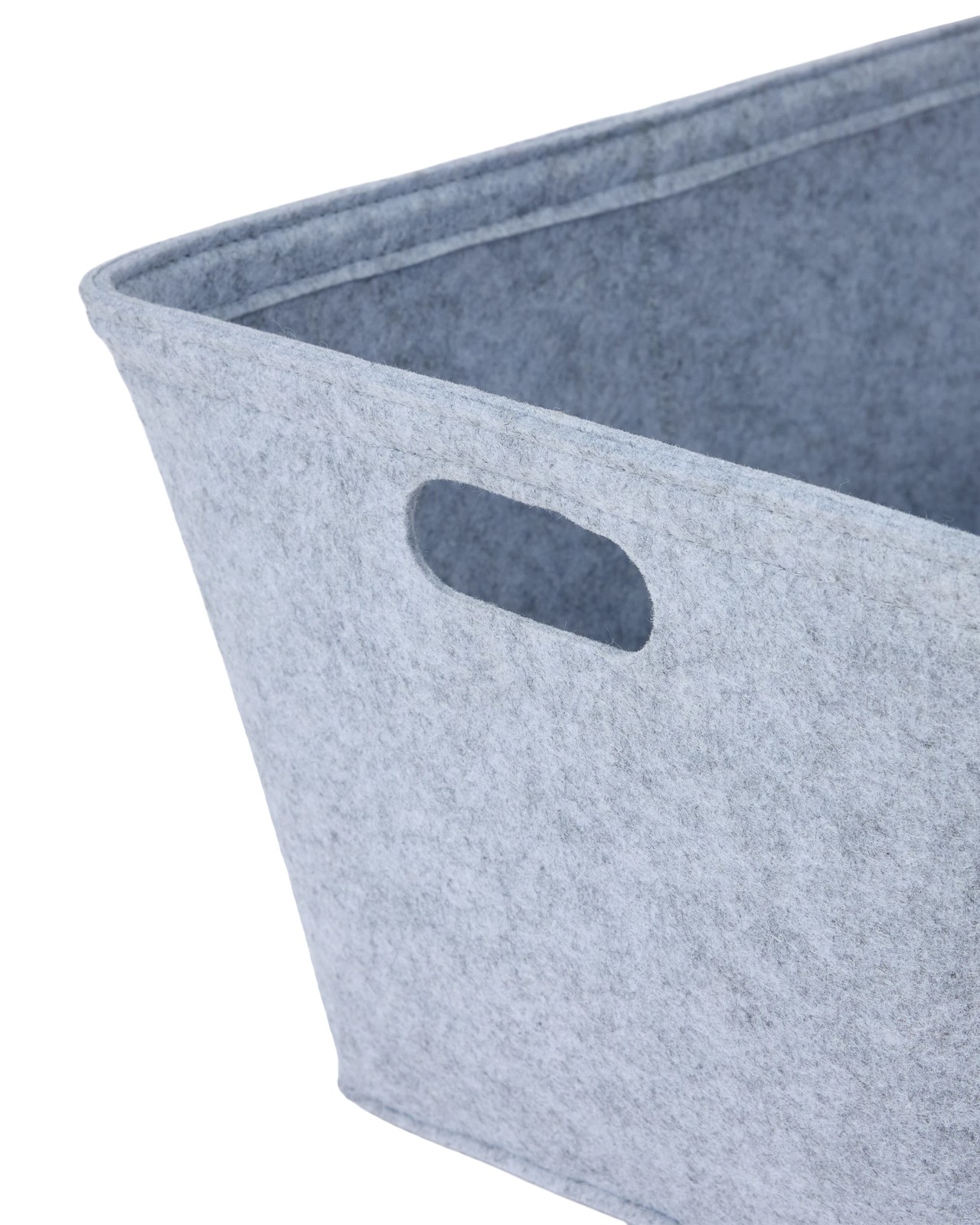 Anko Felt Basket - Medium - Grey 3 of 5