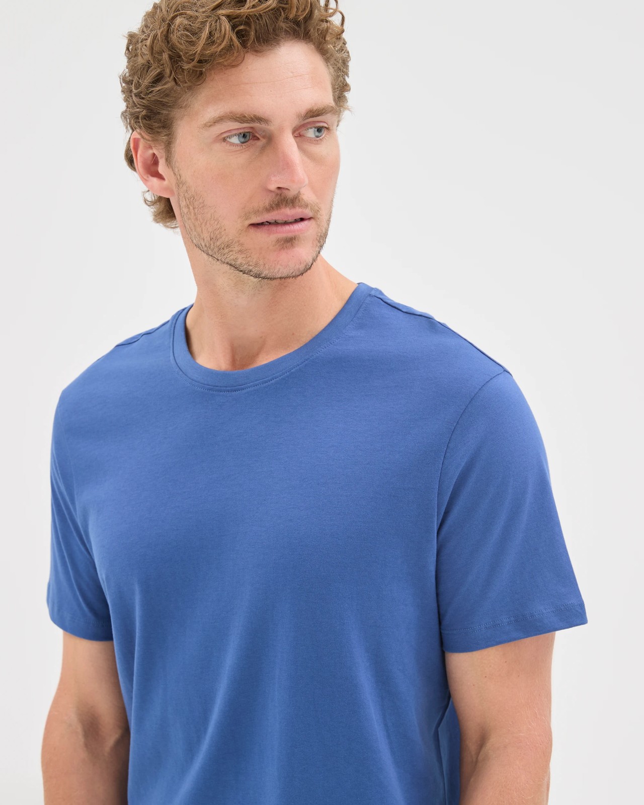 Australian Cotton T-Shirt - Dark Blue 3 of 6