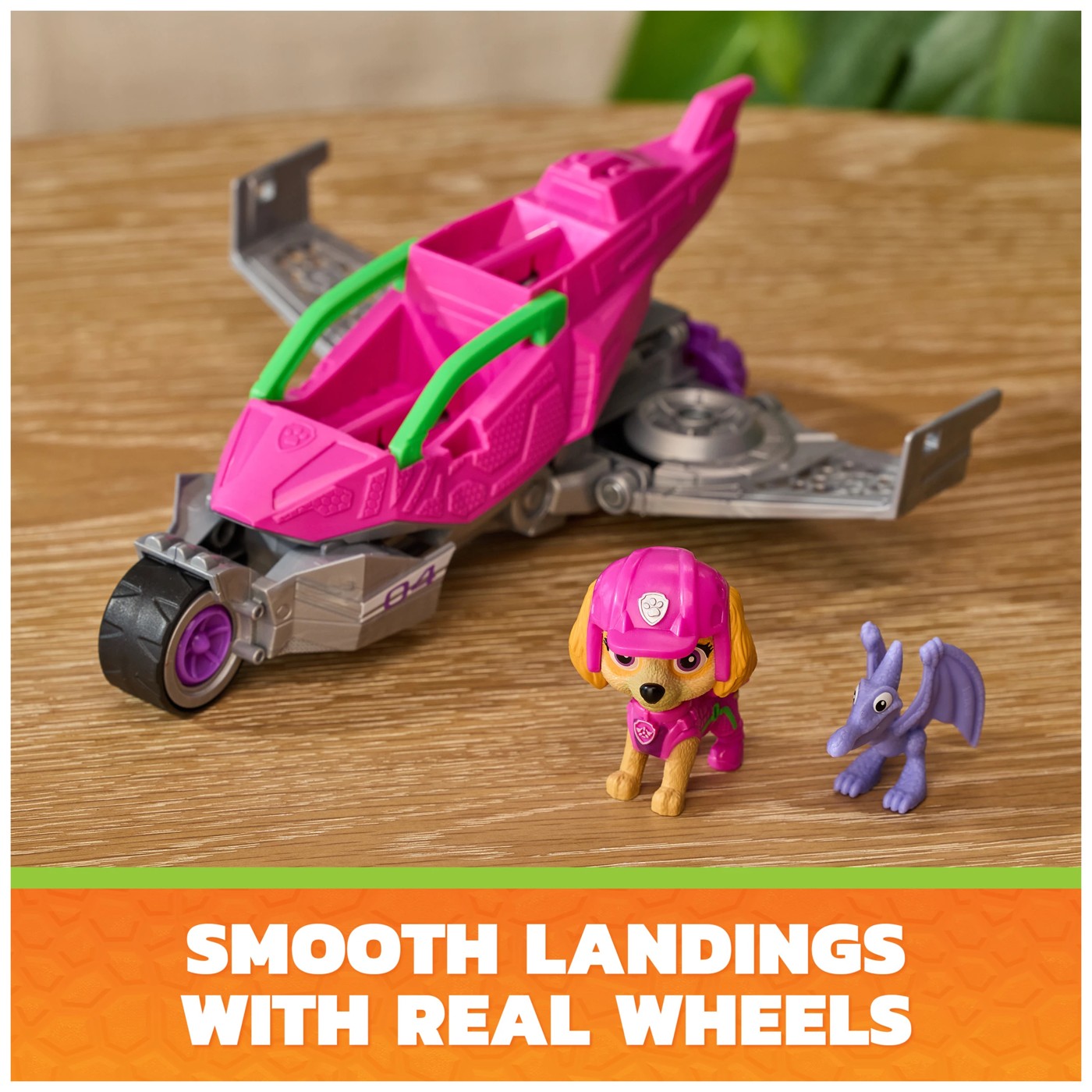 PAW Patrol The Dino Movie Skye Dino Rescue Jet 4 of 6