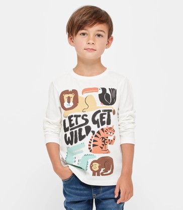 Boys long outlet tops