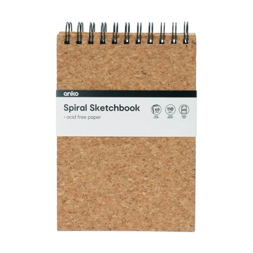 A5 Spiral Sketchbook - Anko