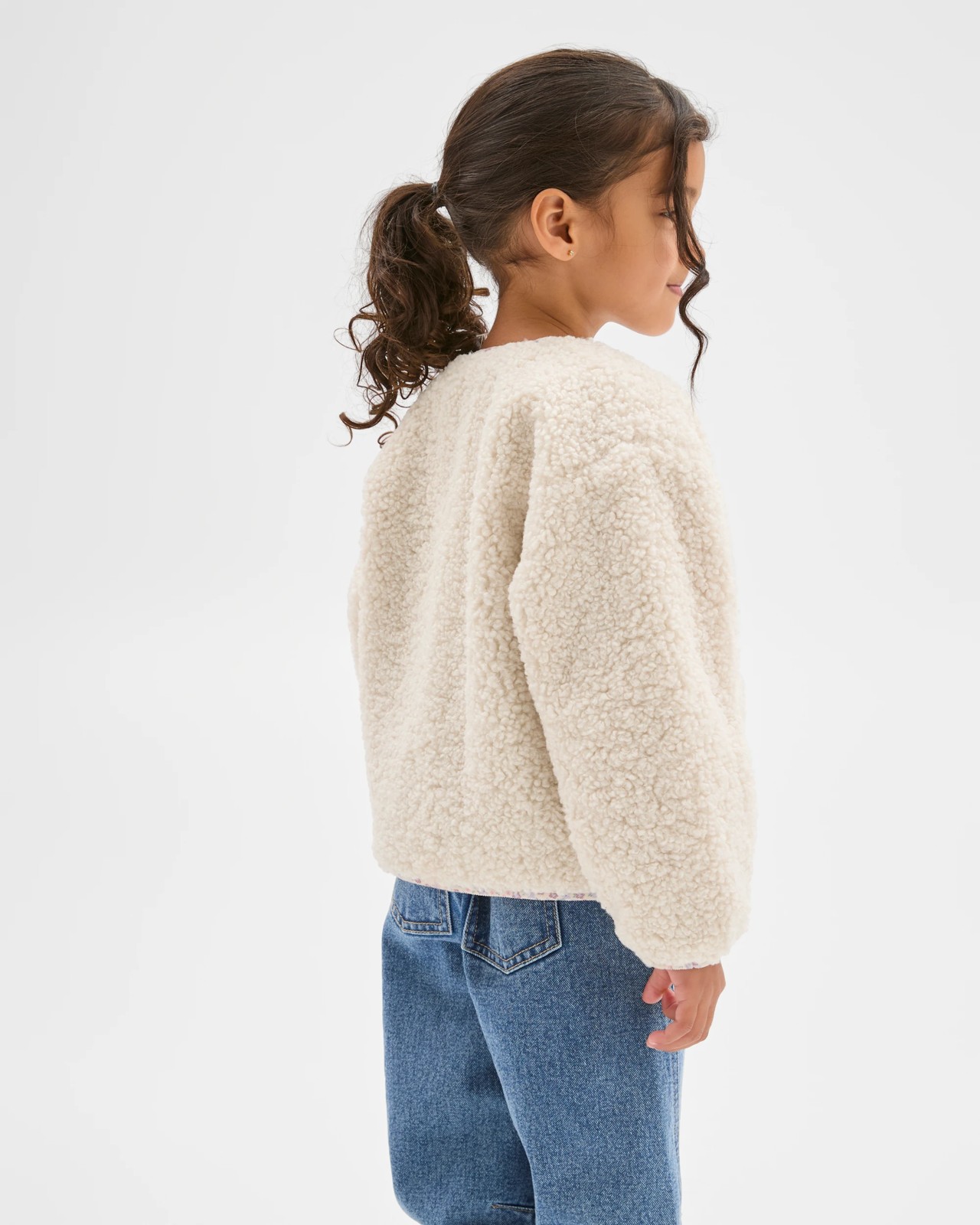 Long Sleeve Teddy Jacket 3 of 6