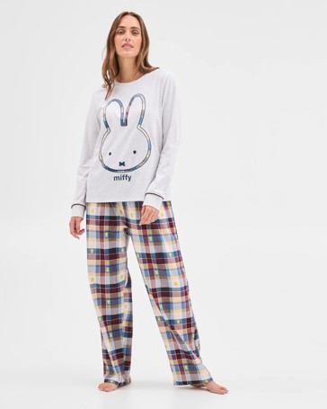 Family Matching Australian Cotton Easter Womens Pyjama Set - Miffy