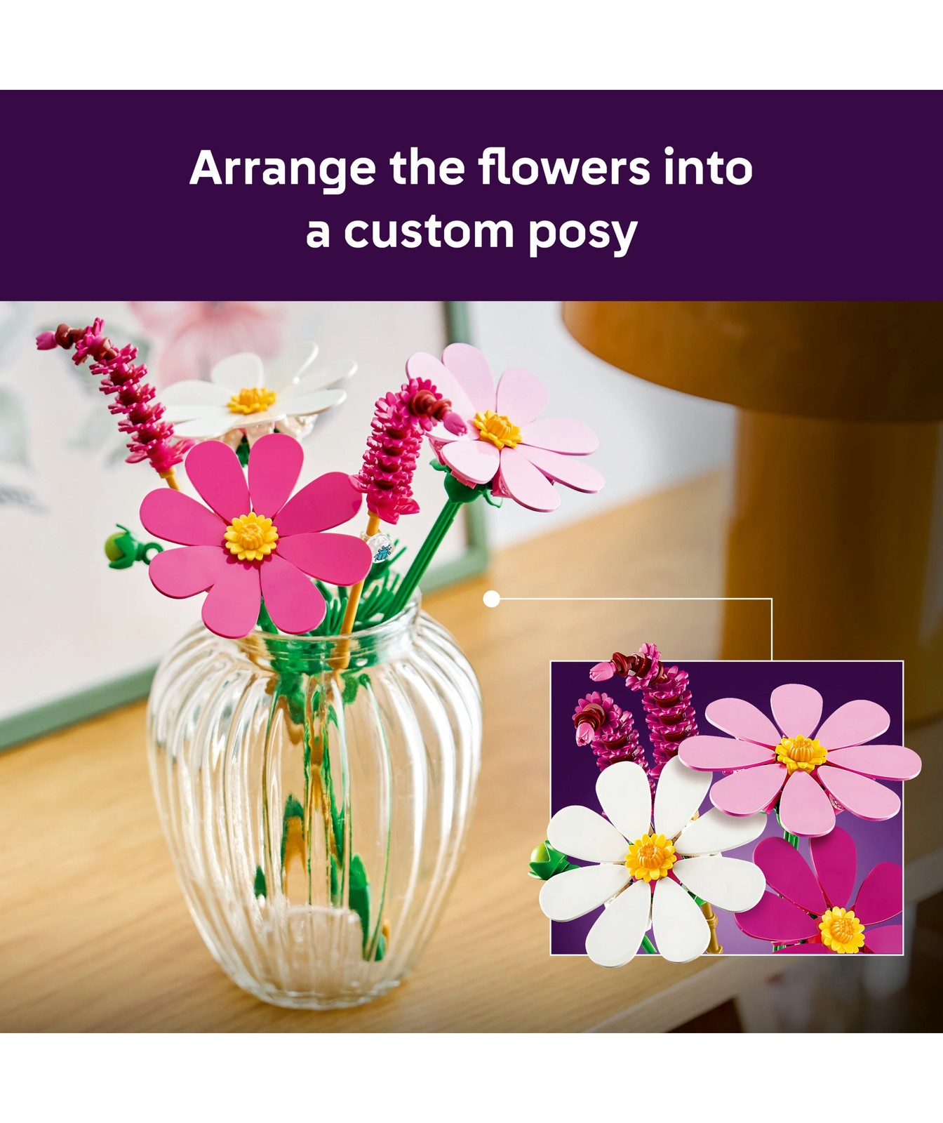 LEGO® Botanicals Cosmos Flowers 11514 4 of 6