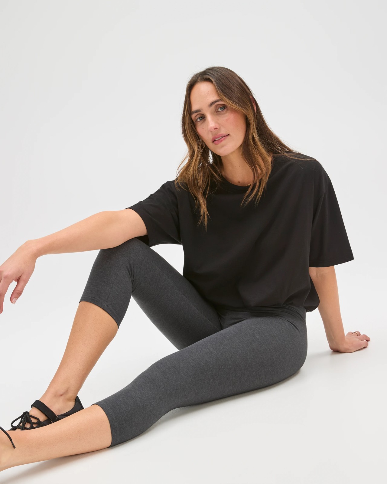 Australian Cotton 3/4 Length Leggings 5 of 6