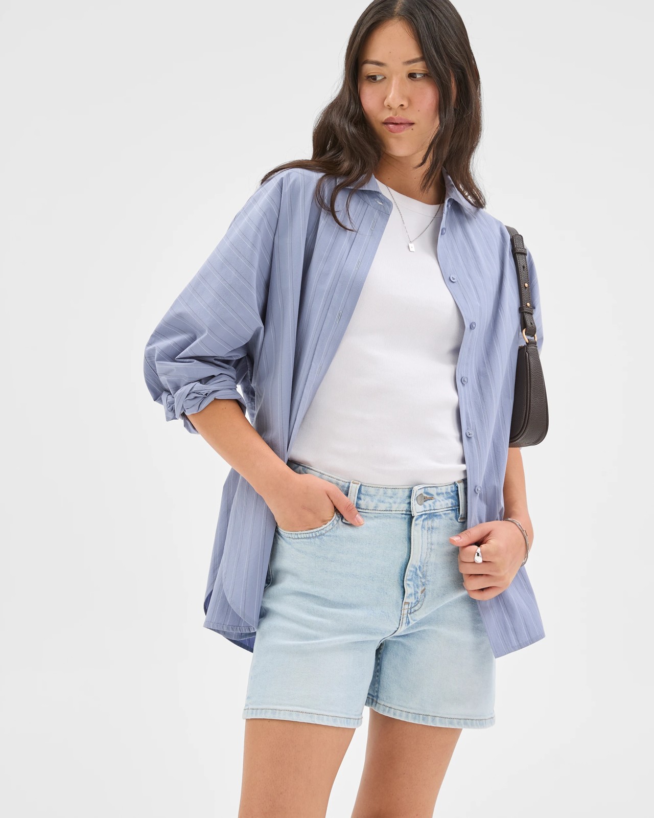 Classic Denim Shorts 2 of 5