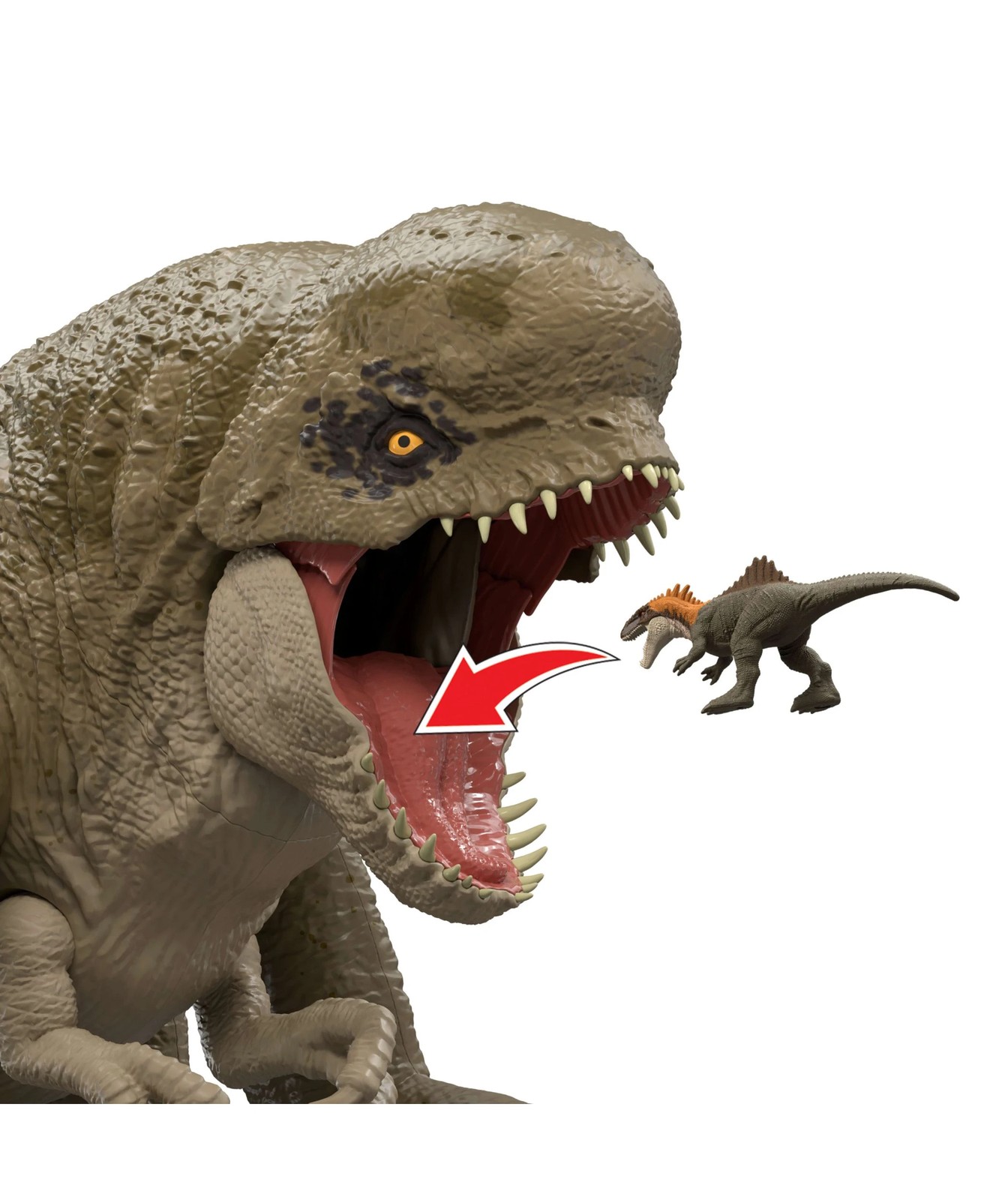 Jurassic World Rebirth Super Colossal Distortus Rex Dinosaur Figure 4 of 5