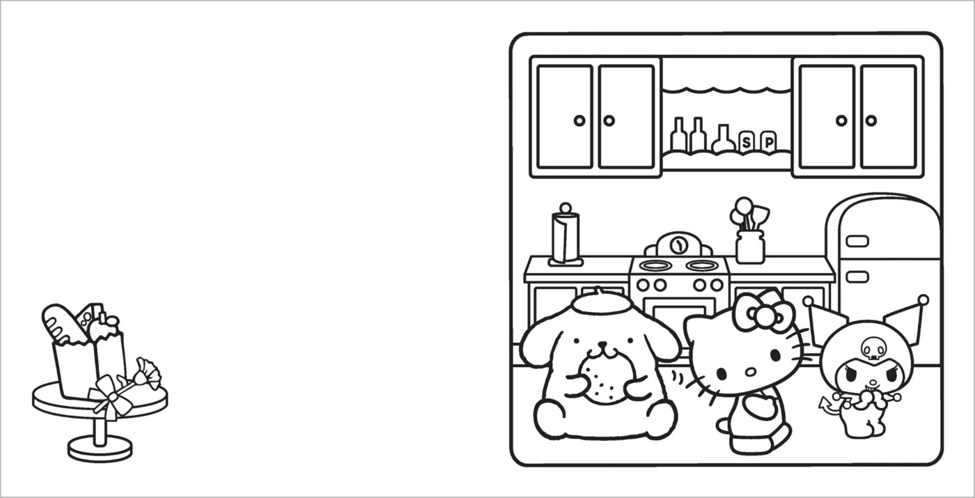 Cosy Colouring: Hello Kitty and Friends - Book 3 of 3