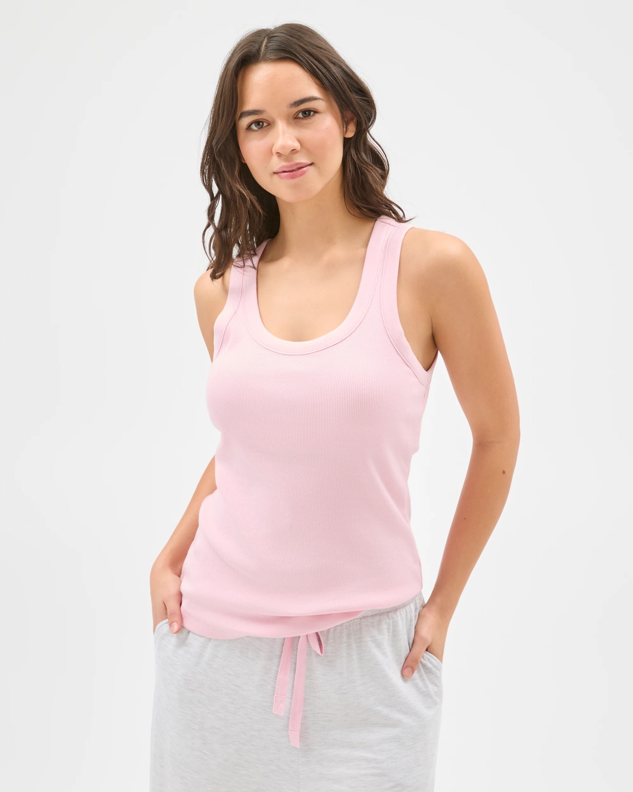 Australian Cotton Sleep Shelf Bra Tank Top 4 of 6
