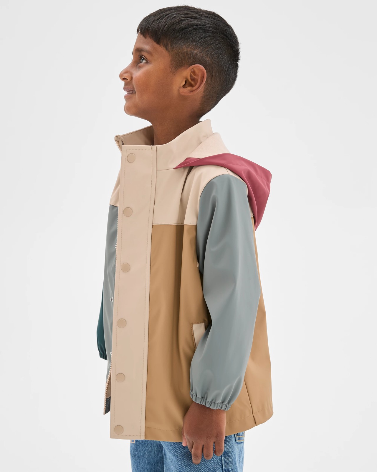 Spliced Hooded Spray Jacket 5 of 6