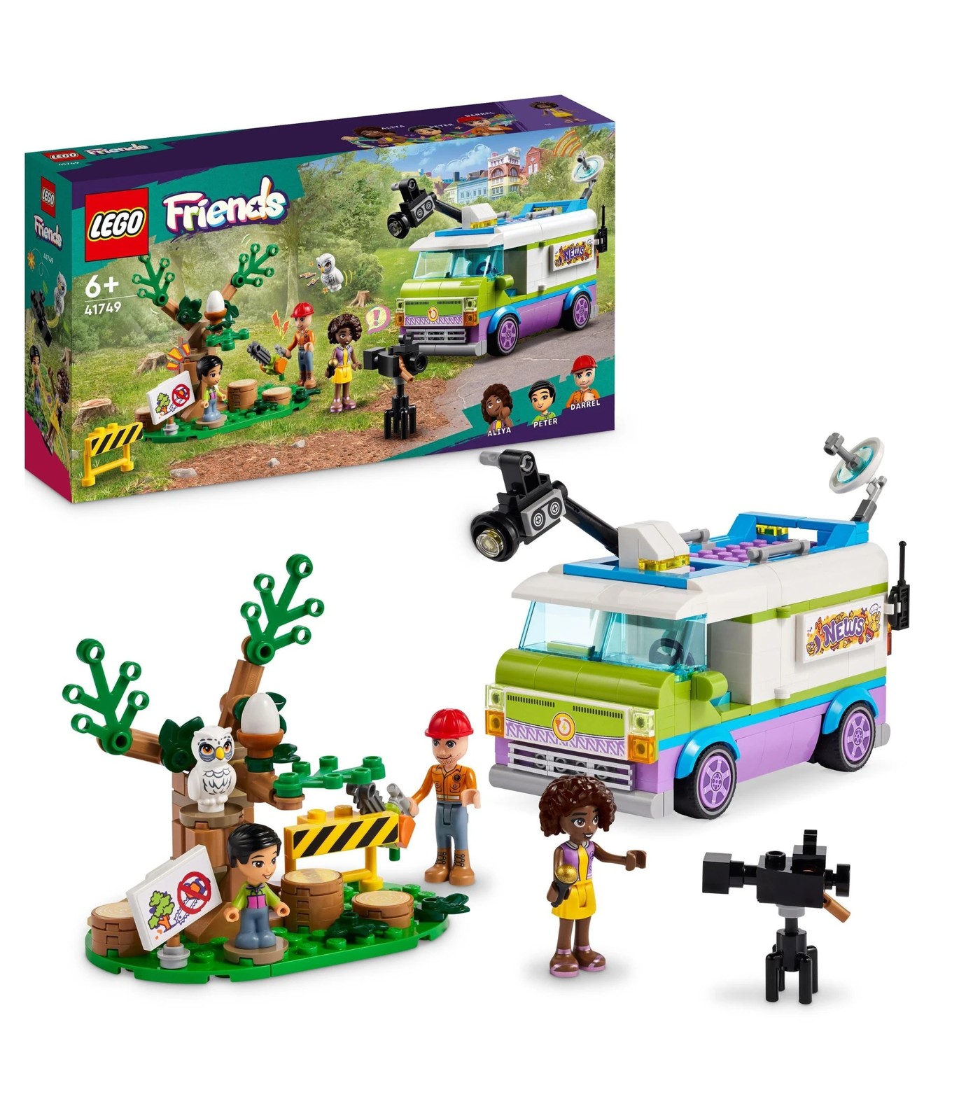 LEGO Friends Newsroom Van 41749 Target Australia