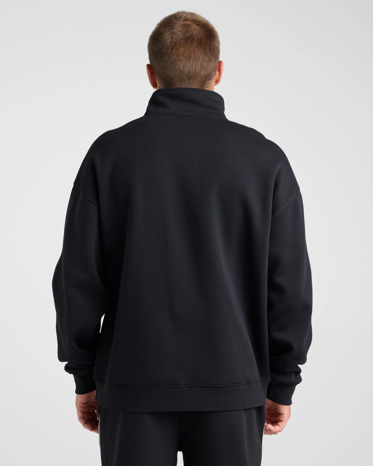 Lonsdale London Relaxed Sport Quarter Zip - Black 2 of 6