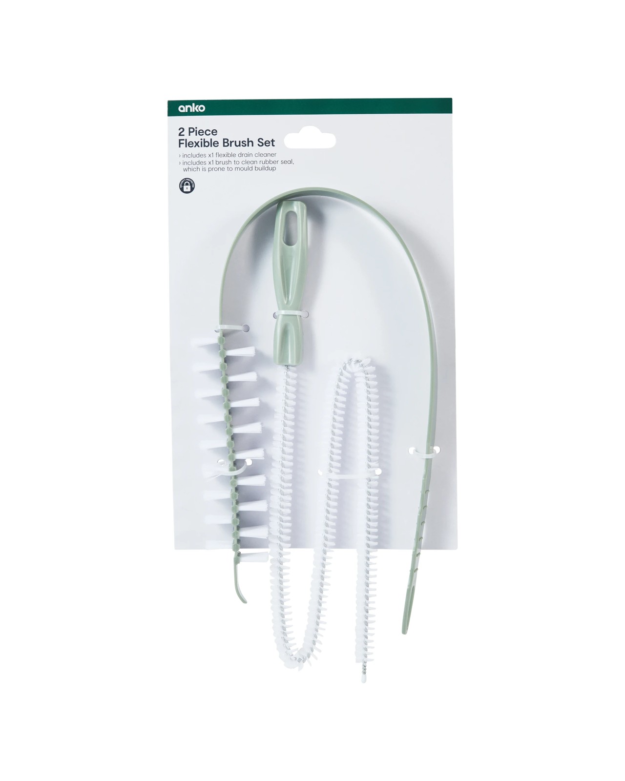 Anko 2 Piece Flexible Brush Set 4 of 4