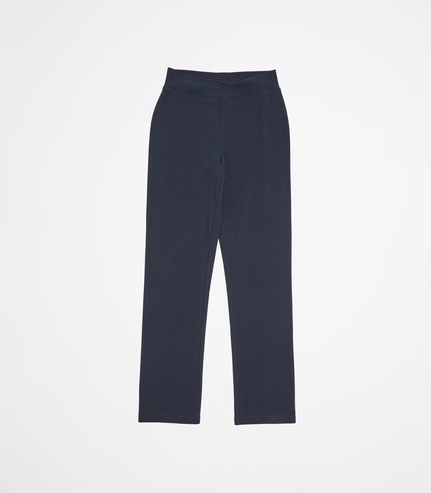 Woman's Blue Fine Cotton Stretch Pants