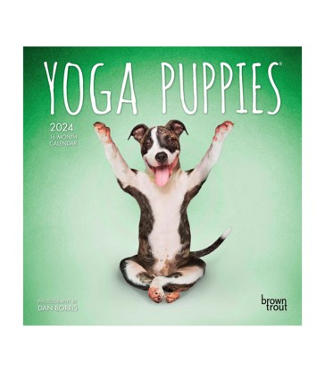 Yoga Puppies 2024 Mini Calendar