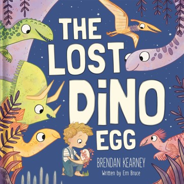 The Lost Dino Egg by Em Bruce - Book