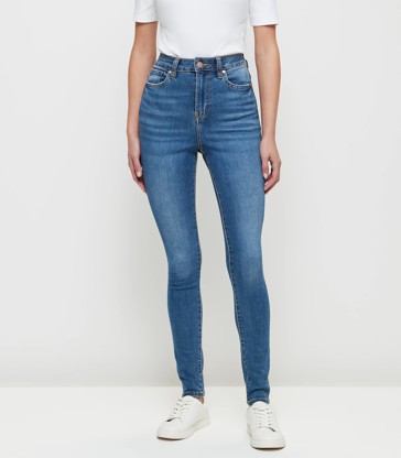 High-rise skinny jeans - Woman