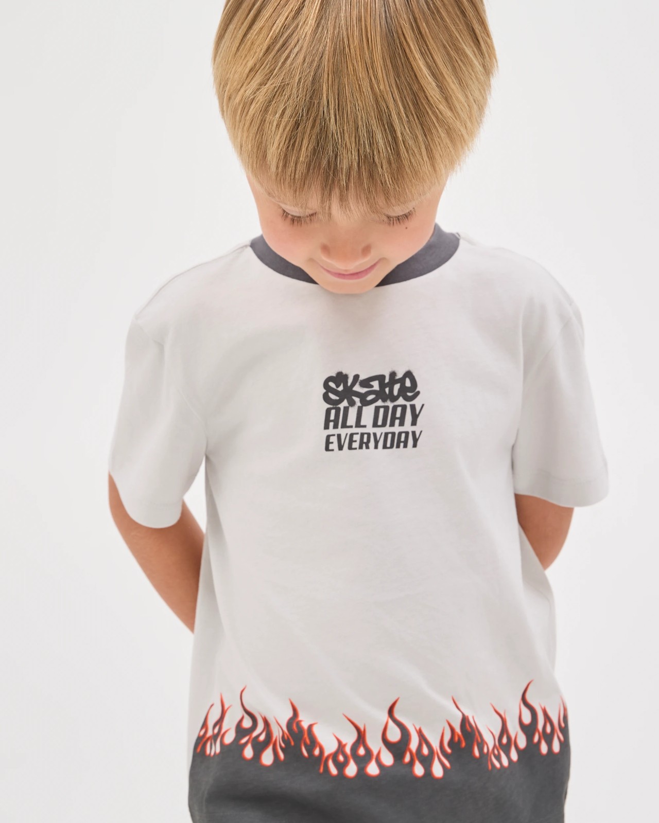 Australian Cotton Short Sleeve T-Shirt - Charcoal 3 of 6