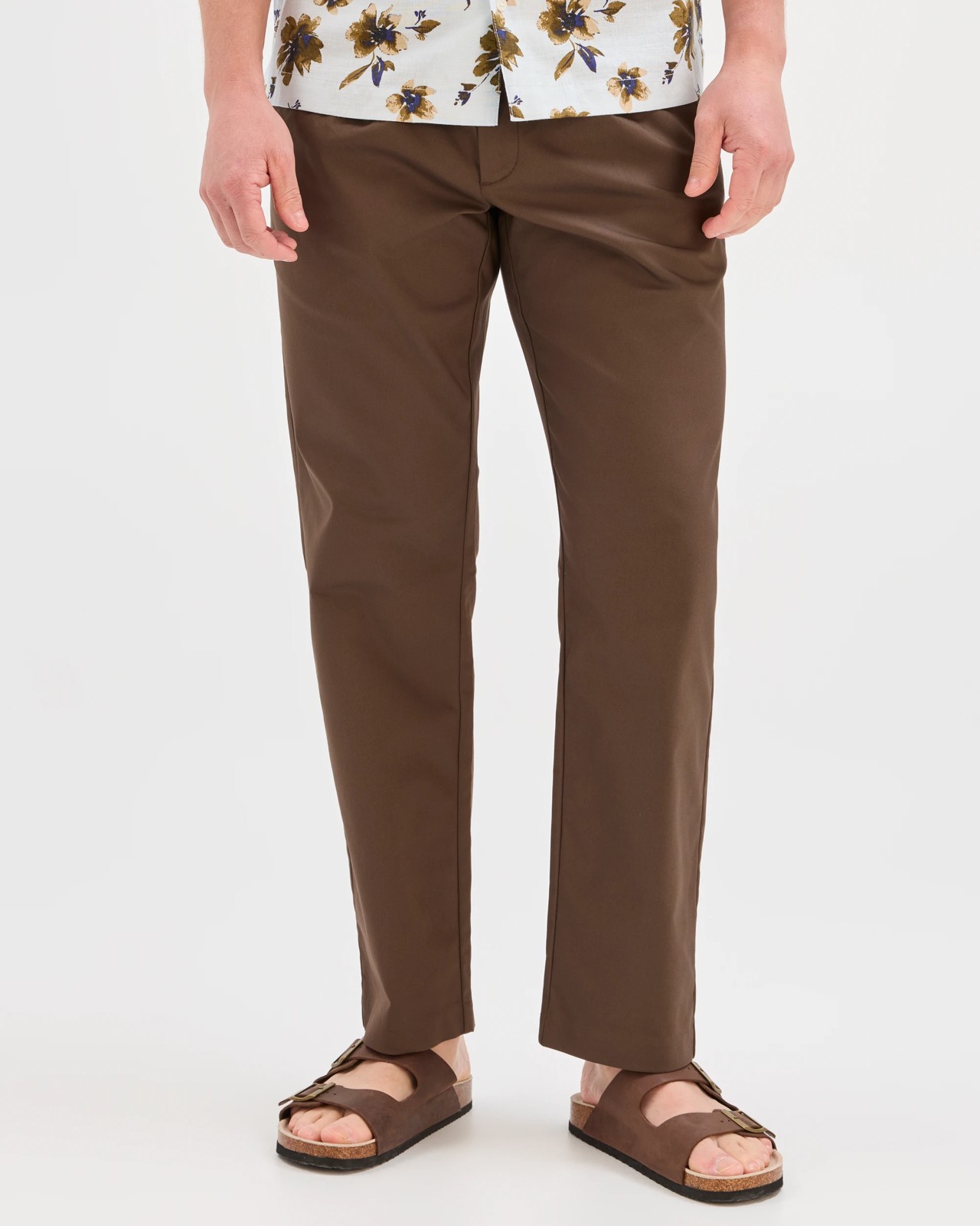 Preview Chino Pants - Chocolate 3 of 5