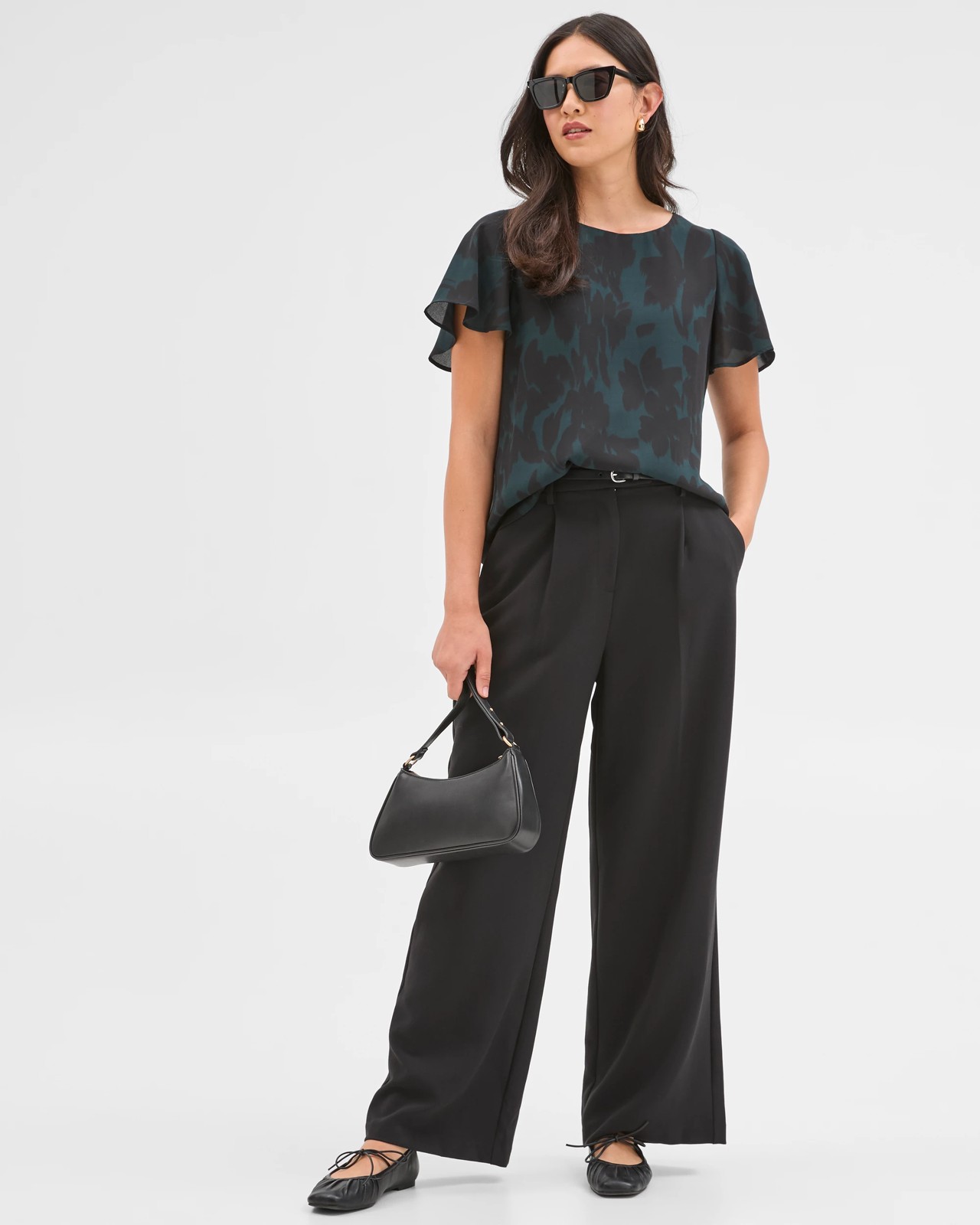 Preview Ella Crew Neck Blouse 2 of 5