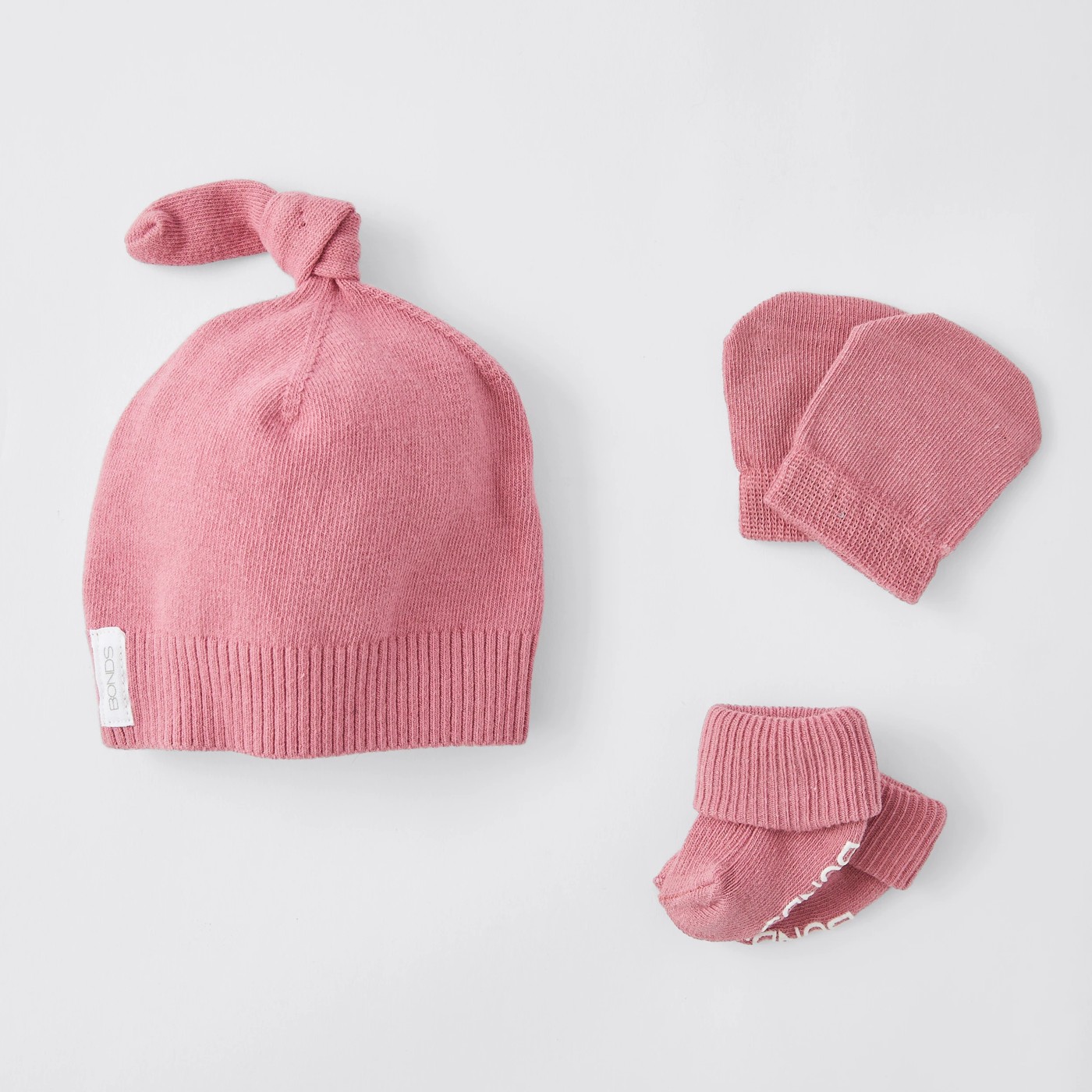 Bonds Baby Organic Cotton Beanie Set 5 of 5