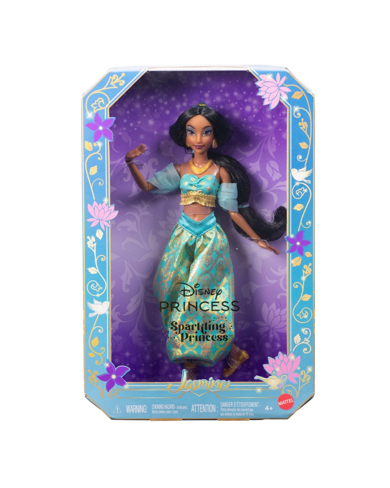 Disney Princess Sparkling Princess Series Jasmine Fashion Doll 3 of 6