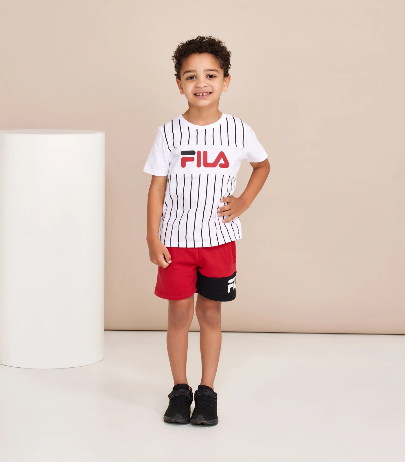 Fila Dropped Shoulder Short Sleeve T-Shirt