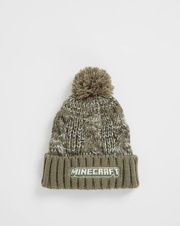 Minecraft Speckle Pom Pom Beanie