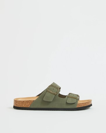 Smooth Moulded Cork Sandals - Solomon