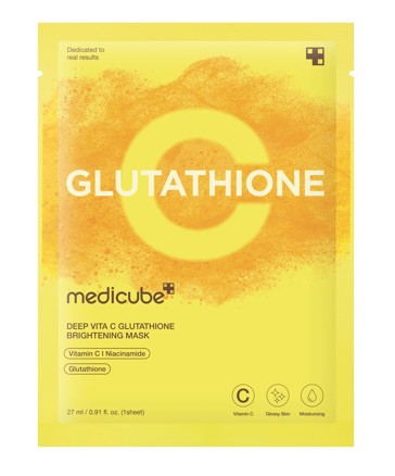 Medicube Deep Vita C Glutathione Brightening Mask 27ml